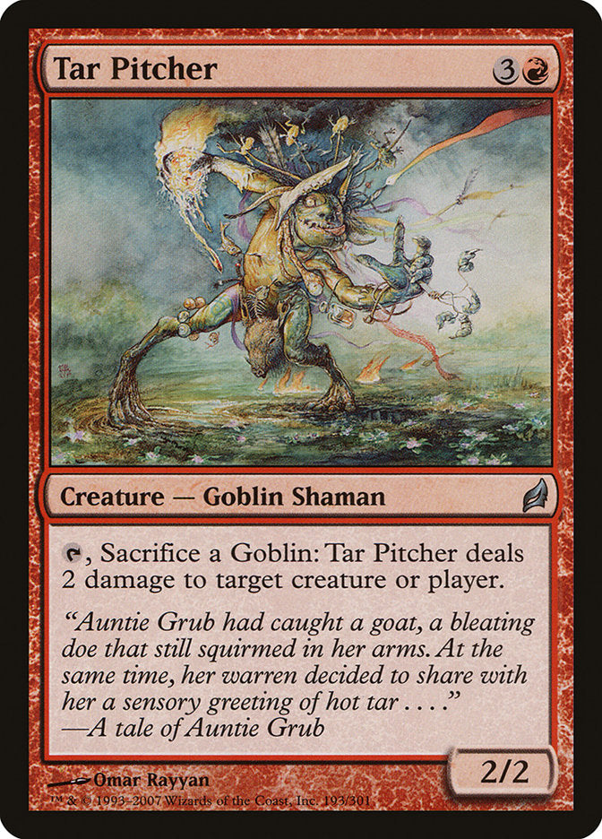 Tar Pitcher [Lorwyn] Foil