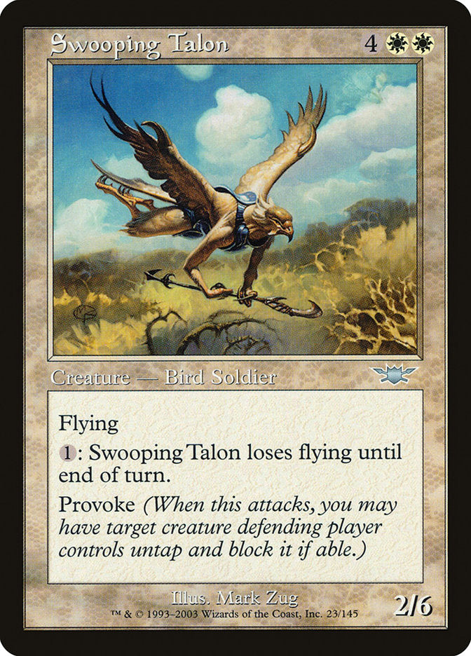 Swooping Talon [Legions] Foil