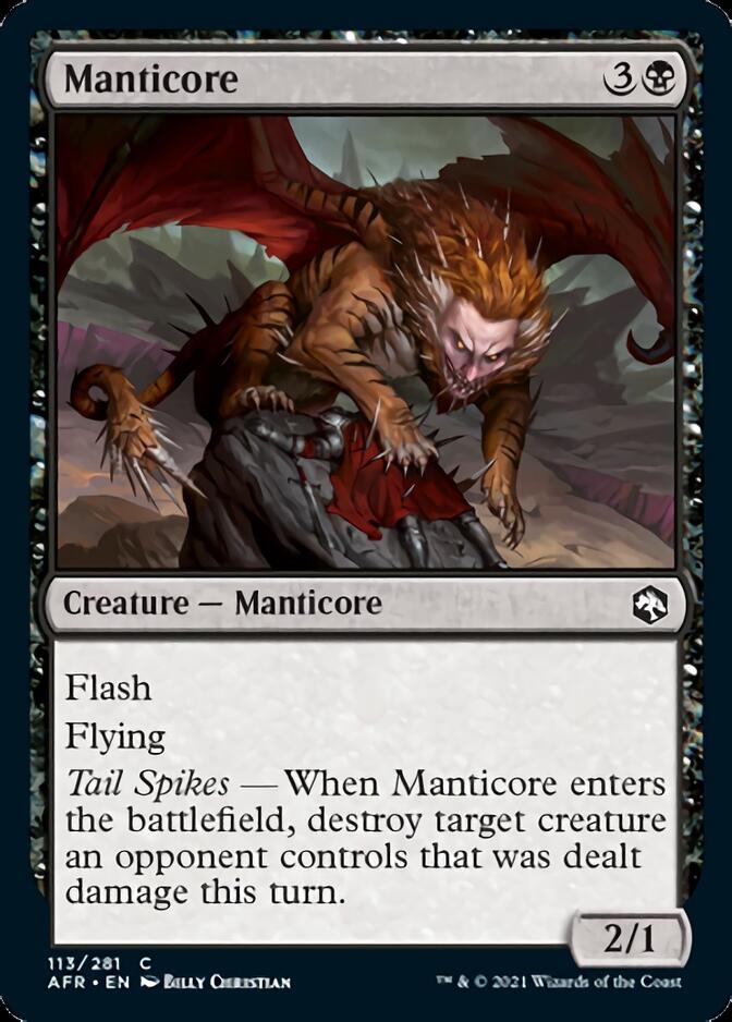 Manticore [Dungeons & Dragons: Adventures in the Forgotten Realms] Foil