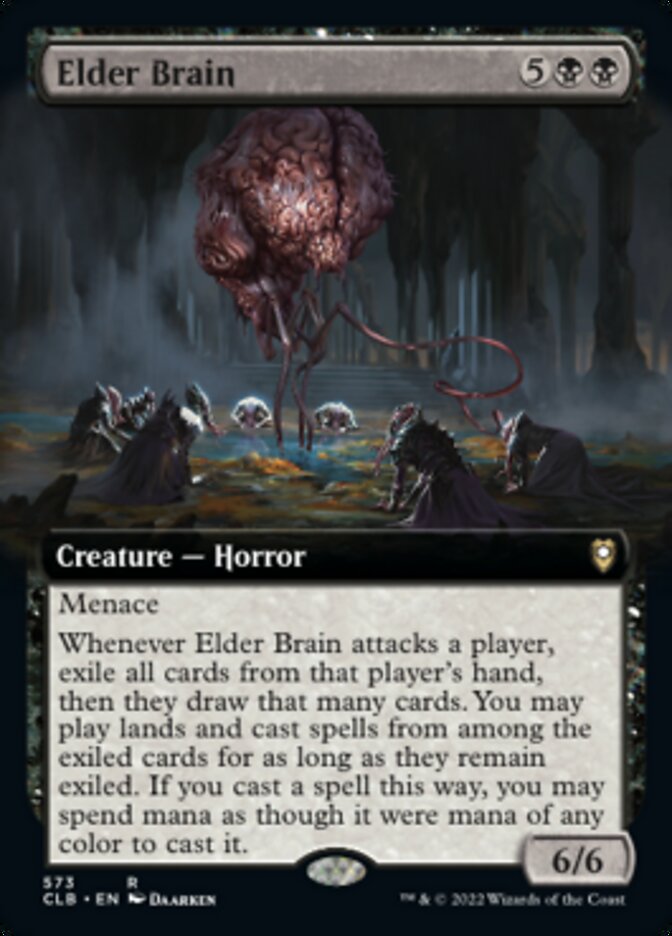 Elder Brain (Extended Art) [Commander Legends: Battle for Baldur's Gate] Foil