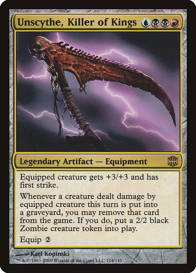 Unscythe, Killer of Kings [Alara Reborn] Foil