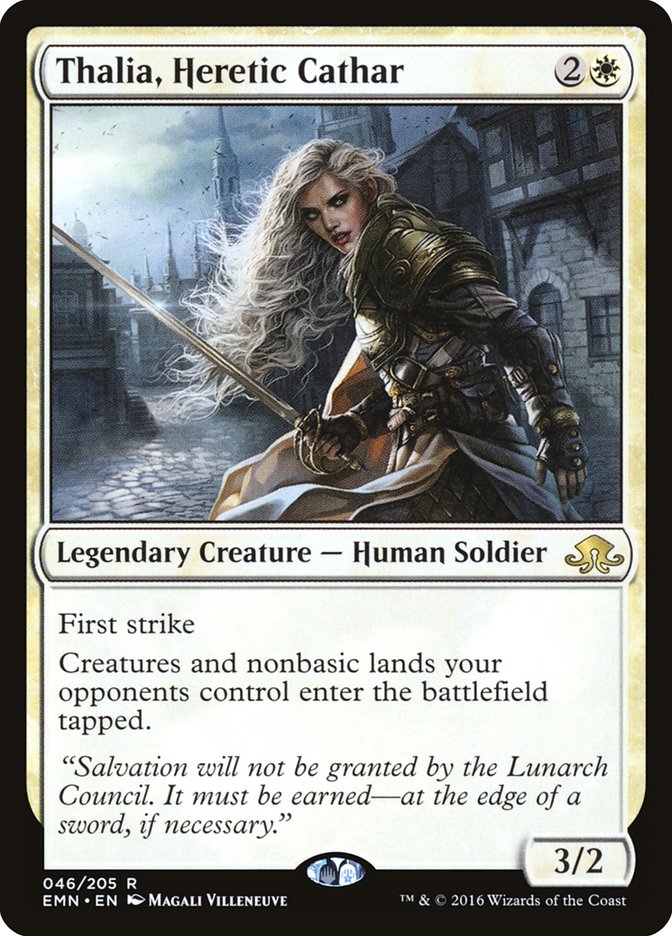 Thalia, Heretic Cathar [Eldritch Moon] Foil