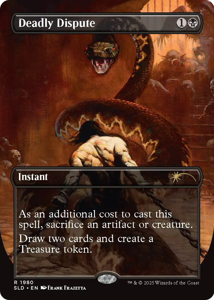 Deadly Dispute  [Secret Lair Drop Series] (Borderless) Foil