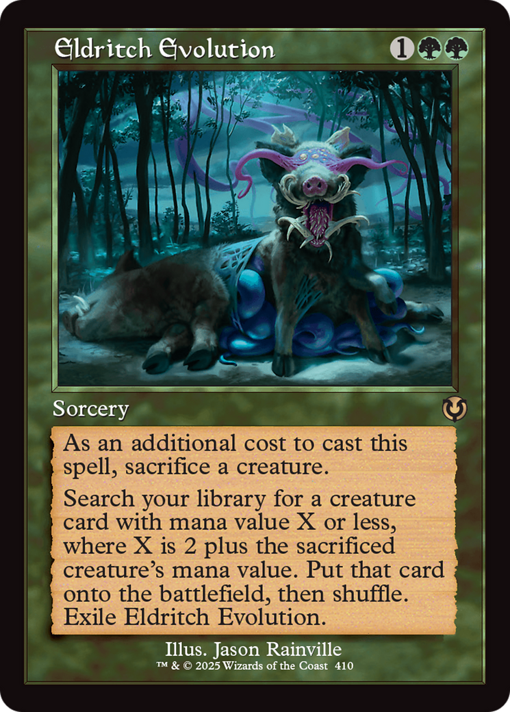 Eldritch Evolution (Retro Frame) [Innistrad Remastered] Foil