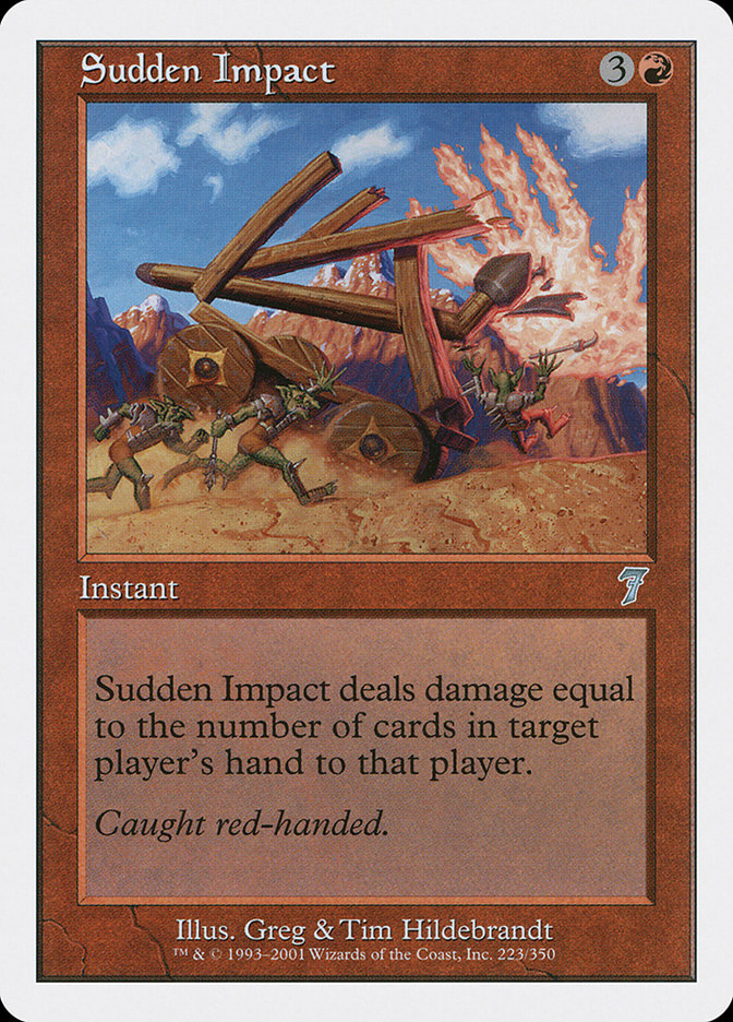 Sudden Impact [Seventh Edition] Foil