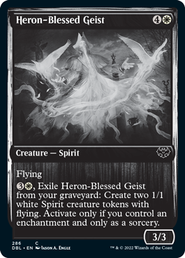 Heron-Blessed Geist [Innistrad: Double Feature] Foil