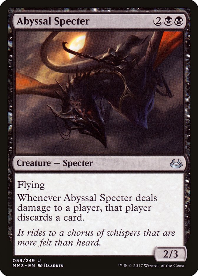 Abyssal Specter [Modern Masters 2017] Foil