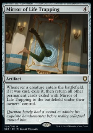 Mirror of Life Trapping [Commander Legends: Battle for Baldur's Gate] Foil