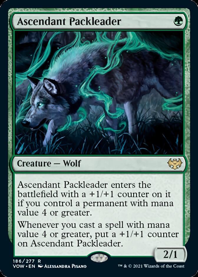 Ascendant Packleader [Innistrad: Crimson Vow] Foil