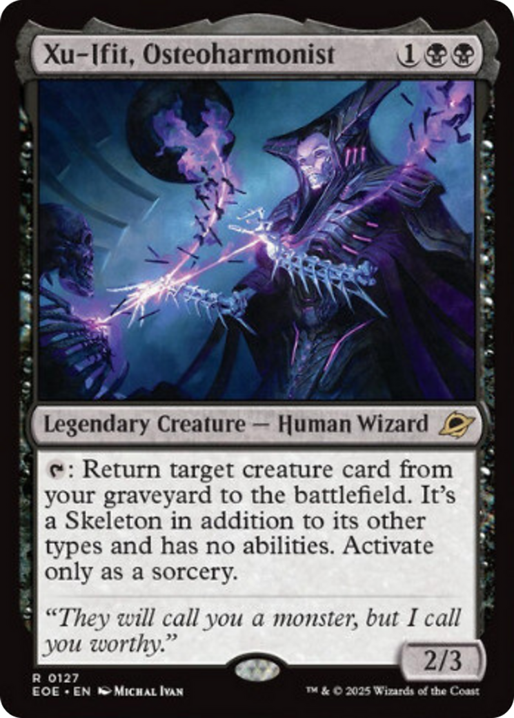 Xu-Ifit, Osteoharmonist [Edge of Eternities] Foil