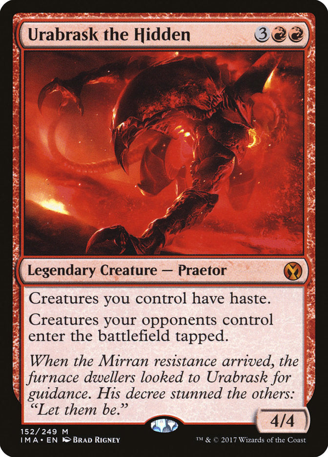 Urabrask the Hidden [Iconic Masters] Foil