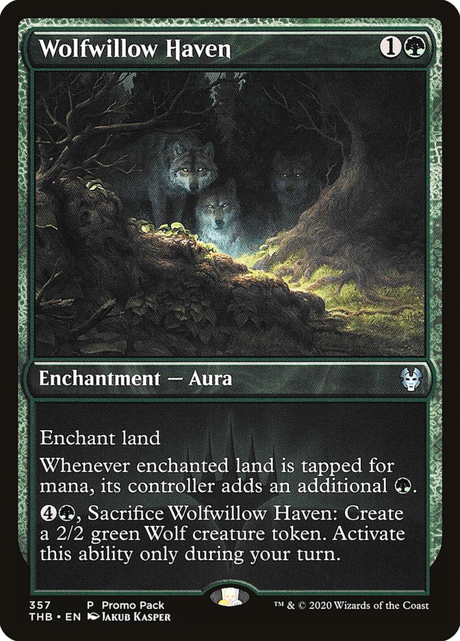 Wolfwillow Haven (Promo Pack) [Theros Beyond Death Promos] Foil