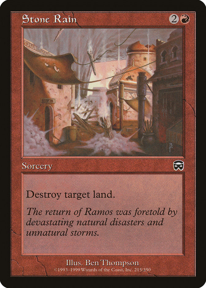 Stone Rain [Mercadian Masques] Foil