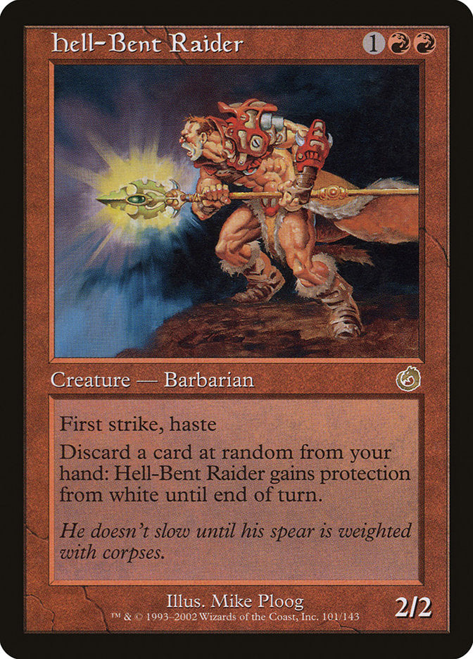 Hell-Bent Raider [Torment] Foil