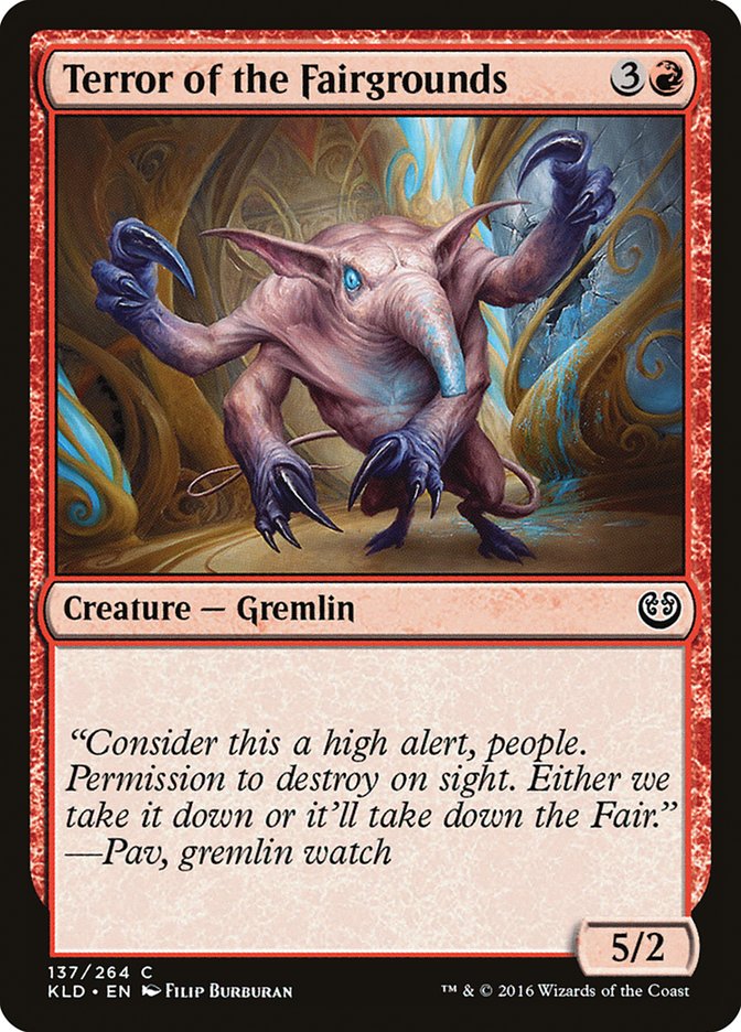 Terror of the Fairgrounds [Kaladesh] Foil