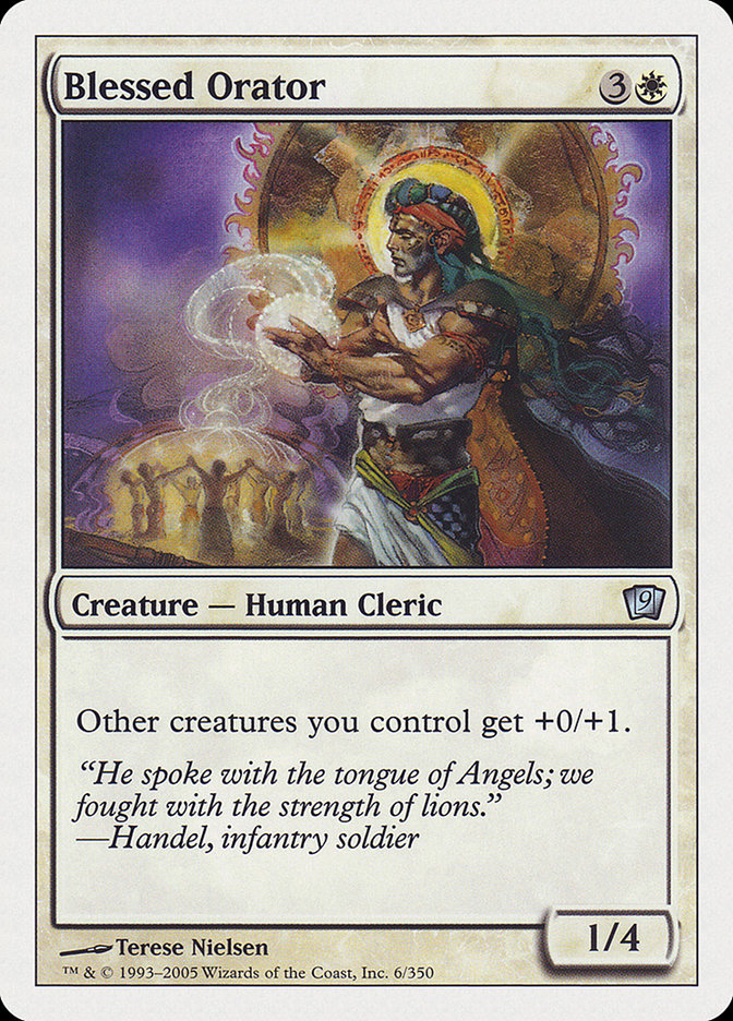 Blessed Orator [Ninth Edition] Foil