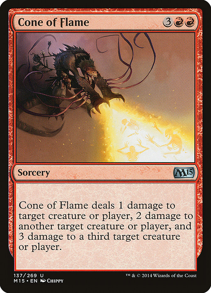 Cone of Flame [Magic 2015] Foil