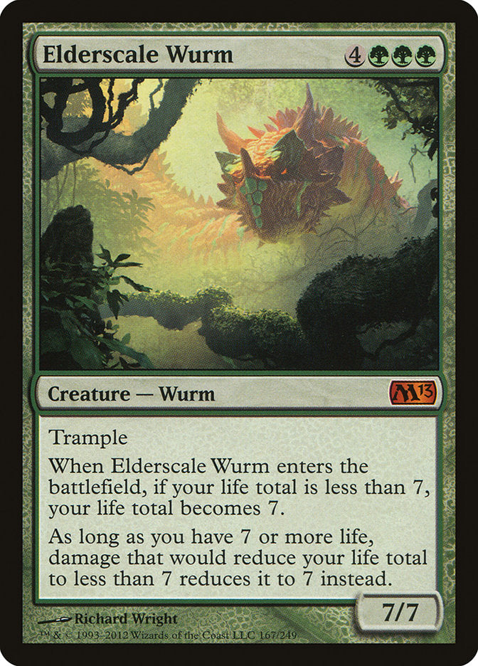 Elderscale Wurm [Magic 2013] Foil