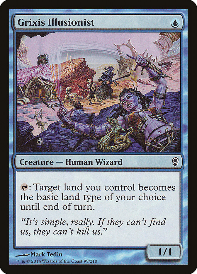 Grixis Illusionist [Conspiracy] Foil