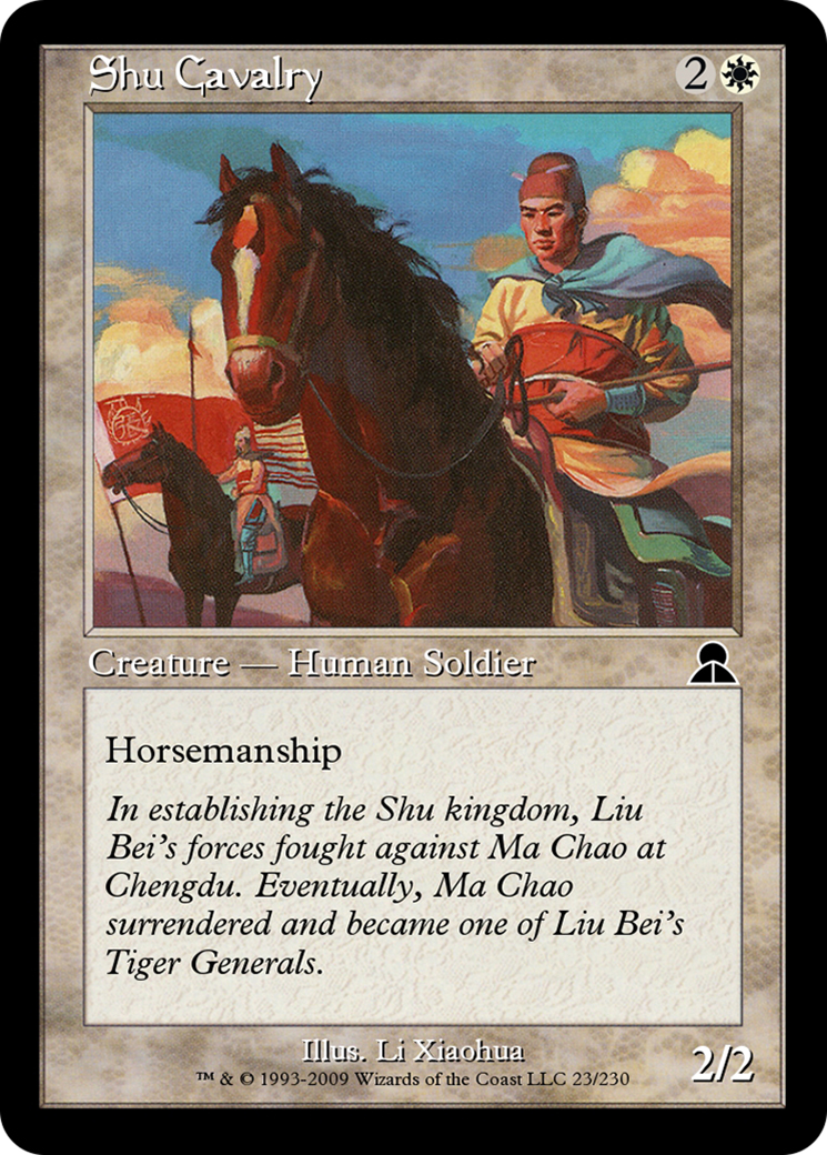 Shu Cavalry  [Masters Edition III] Foil