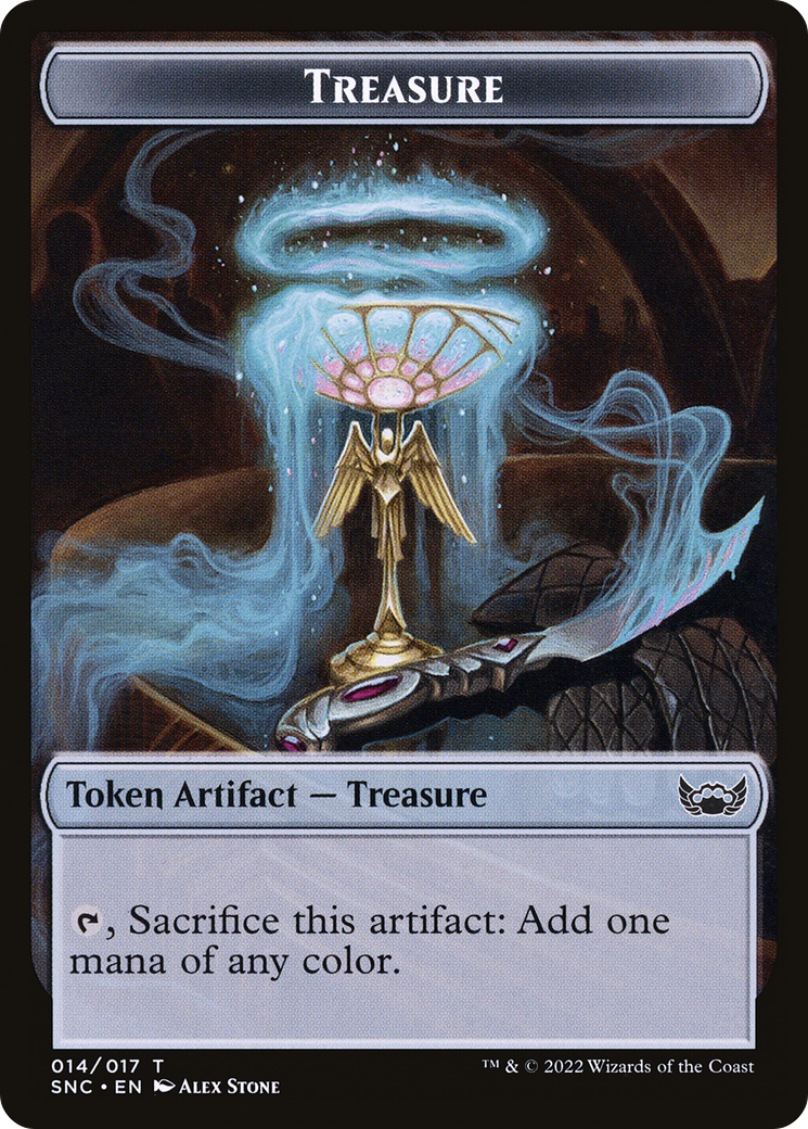 Treasure  [Streets of New Capenna Tokens] Foil