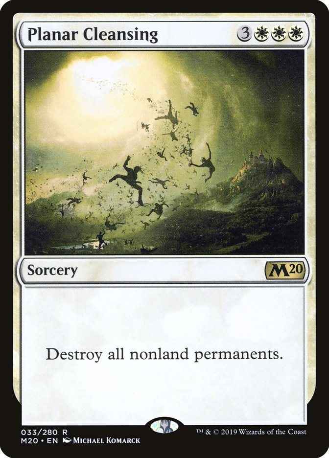 Planar Cleansing [Core Set 2020] Foil