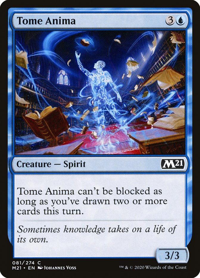 Tome Anima [Core Set 2021] Foil