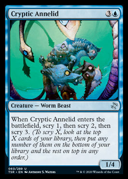 Cryptic Annelid [Time Spiral Remastered] Foil