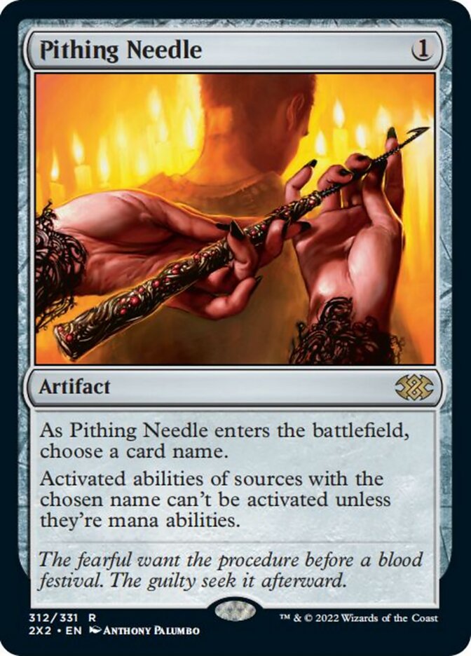 Pithing Needle [Double Masters 2022] Foil