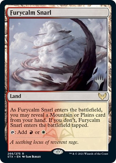 Furycalm Snarl (Promo Pack) [Strixhaven: School of Mages Promos] Foil