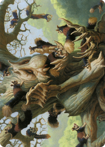 Scurry Oak // Scurry Oak  [Modern Horizons 2 Art Series] (Borderless) Foil