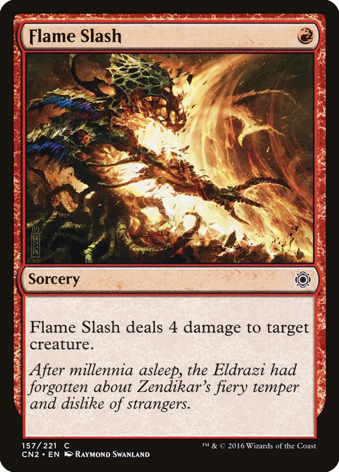 Flame Slash [Conspiracy: Take the Crown] Foil