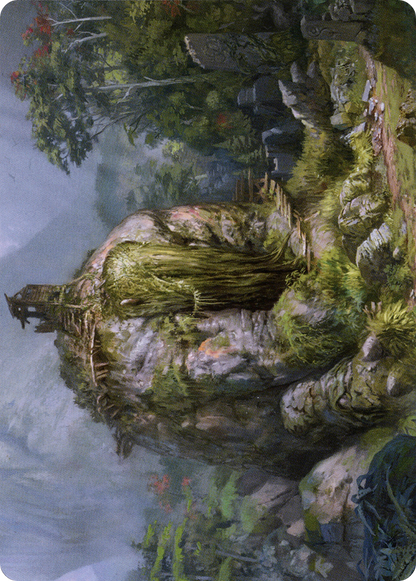 Gnottvold Slumbermound // Gnottvold Slumbermound  [Art Series: Kaldheim] (Borderless) Foil