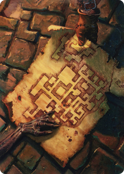 Dungeon Map // Dungeon Map  [Adventures in the Forgotten Realms Art Series] (Borderless)