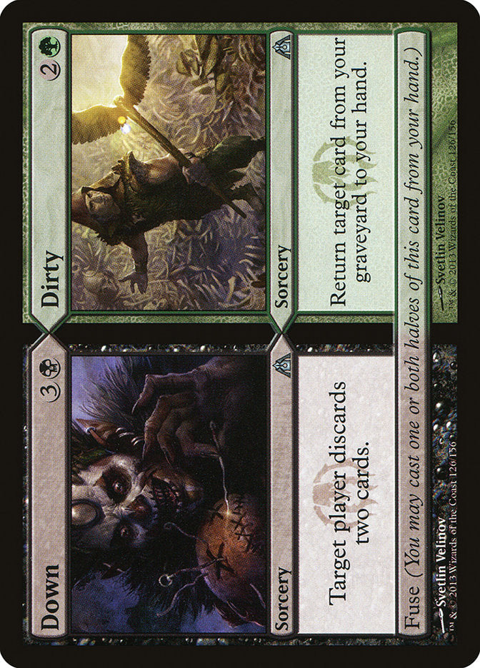 Down // Dirty [Dragon's Maze] Foil