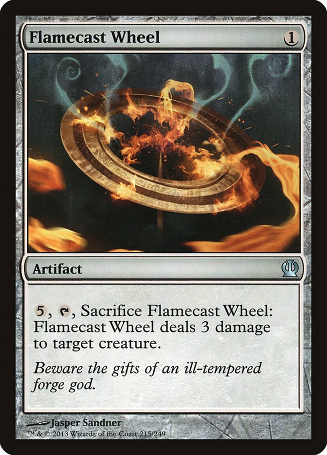 Flamecast Wheel [Theros] Foil