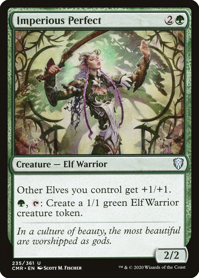 Imperious Perfect [Commander Legends] Foil