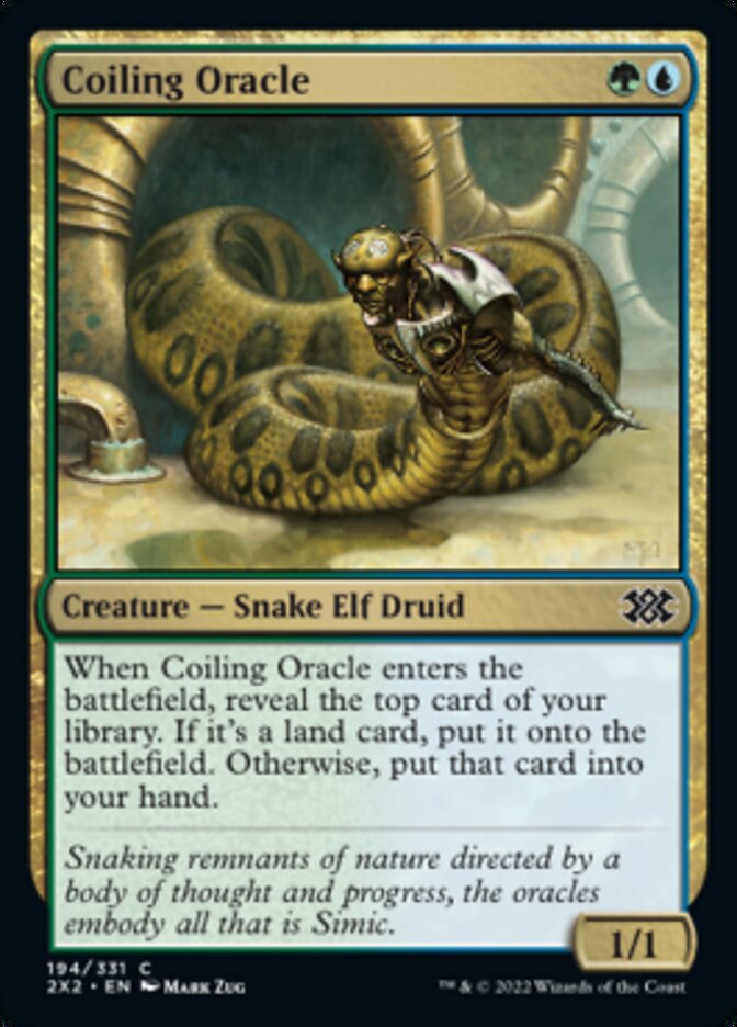 Coiling Oracle [Double Masters 2022] Foil