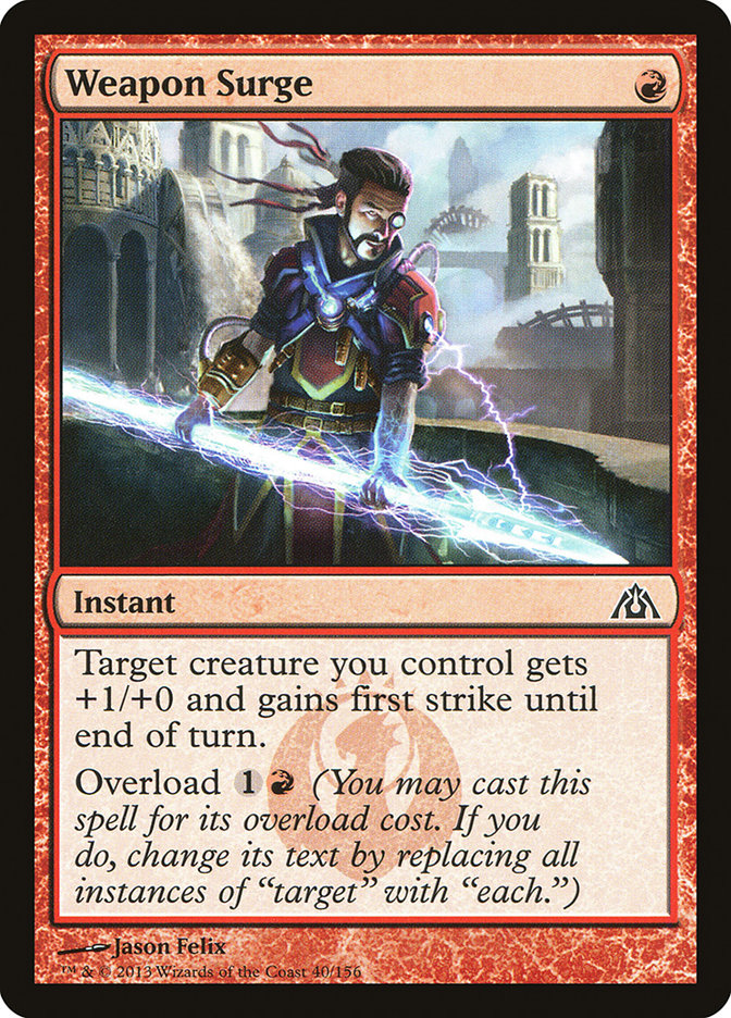 Weapon Surge [Dragon's Maze] Foil