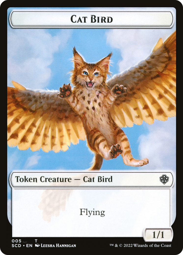 Cat Bird  [Starter Commander Deck Tokens] Foil