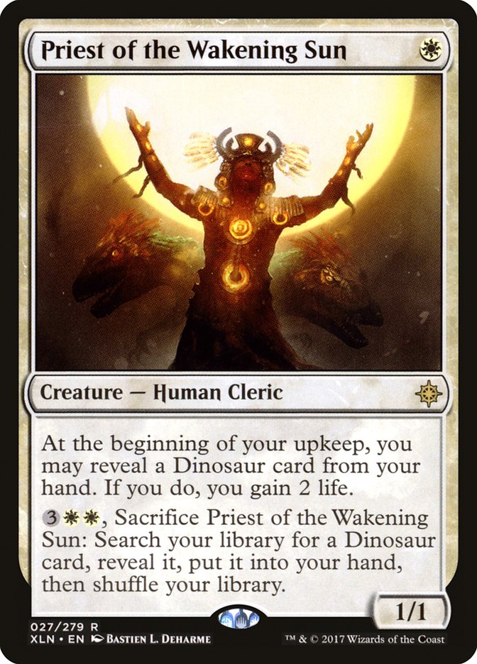 Priest of the Wakening Sun [Ixalan] Foil