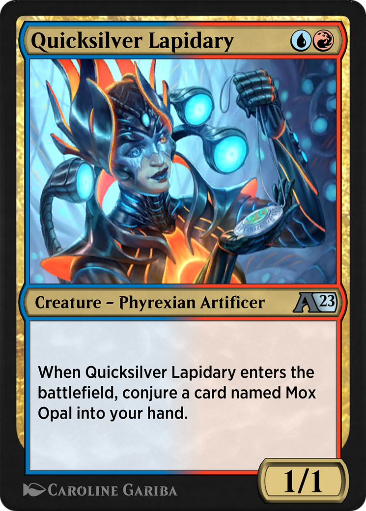 Quicksilver Lapidary  [Alchemy: Phyrexia]