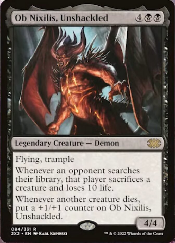 Ob Nixilis, Unshackled [Double Masters 2022] Foil