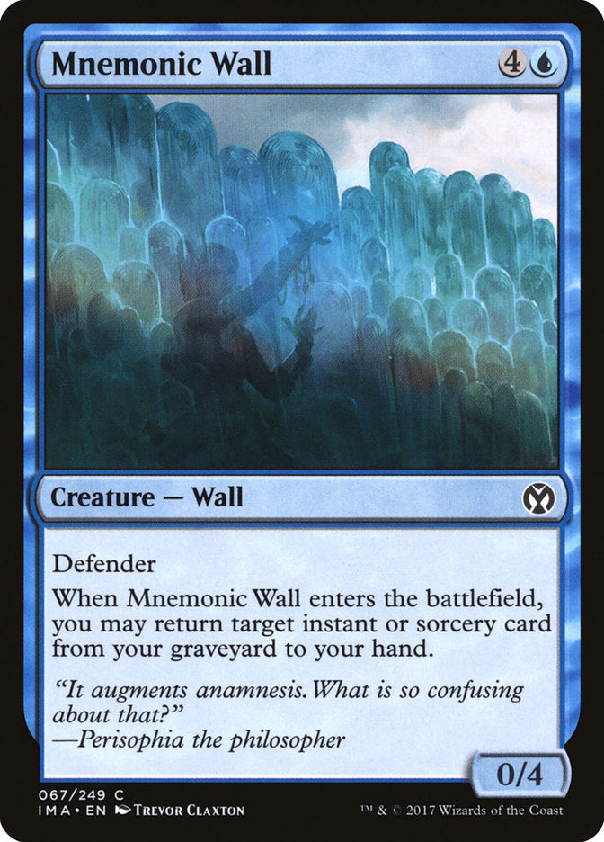 Mnemonic Wall [Iconic Masters] Foil