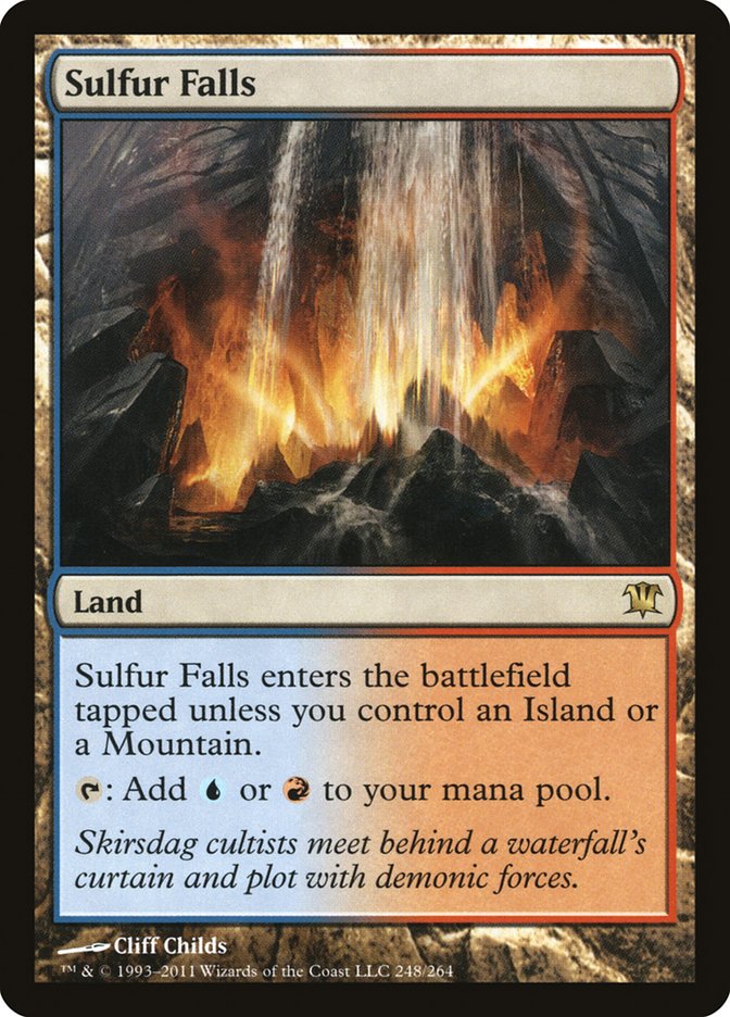 Sulfur Falls [Innistrad] Foil