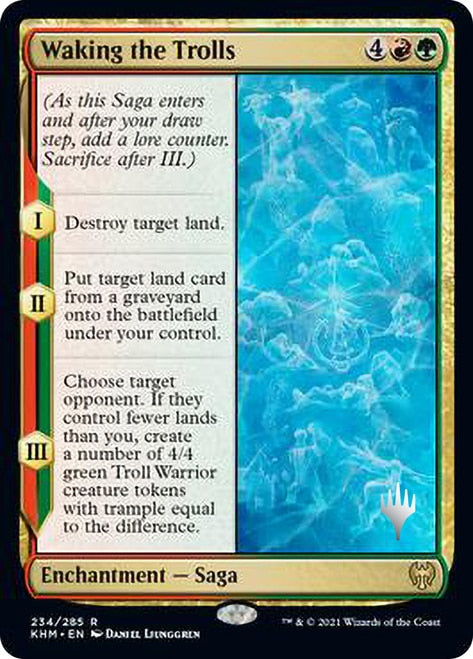 Waking the Trolls (Promo Pack) [Kaldheim Promos] Foil