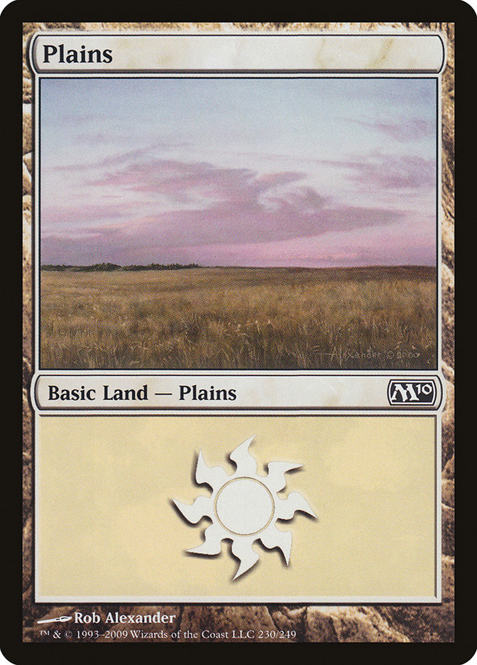 Plains (230) [Magic 2010] Foil