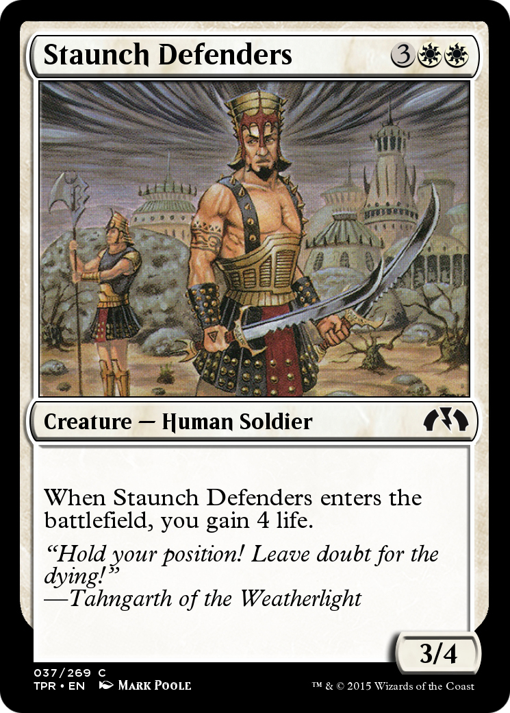 Staunch Defenders  [Tempest Remastered] Foil