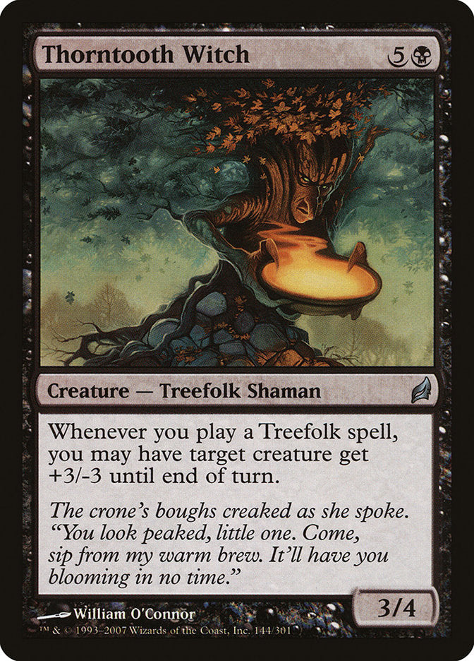 Thorntooth Witch [Lorwyn] Foil