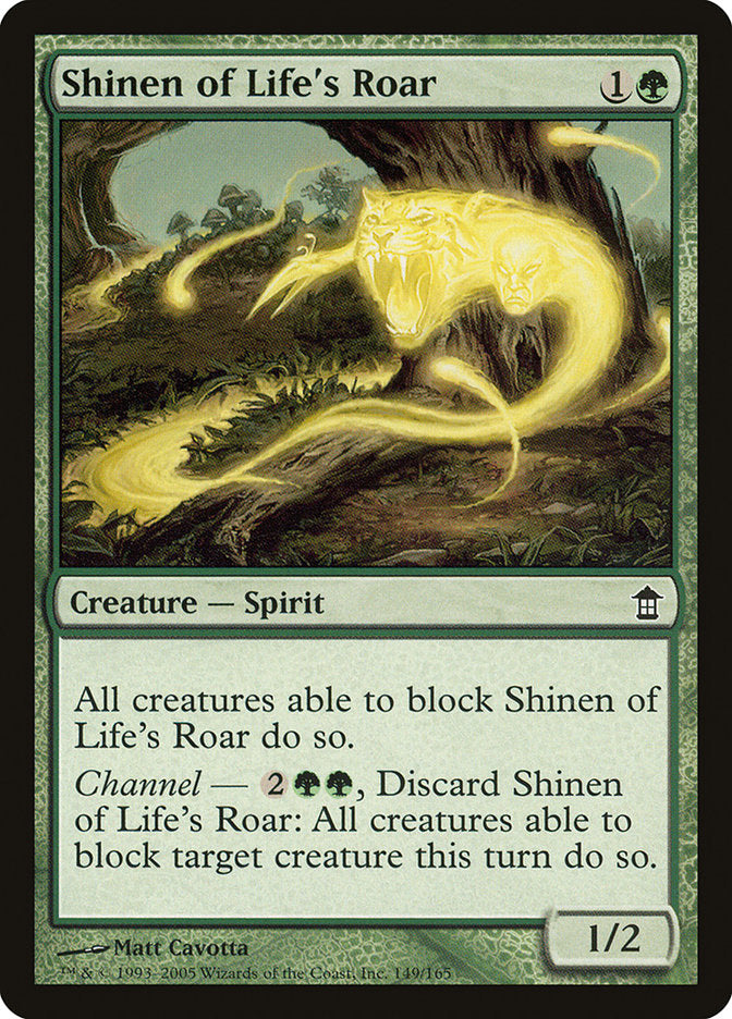 Shinen of Life's Roar [Saviors of Kamigawa] Foil